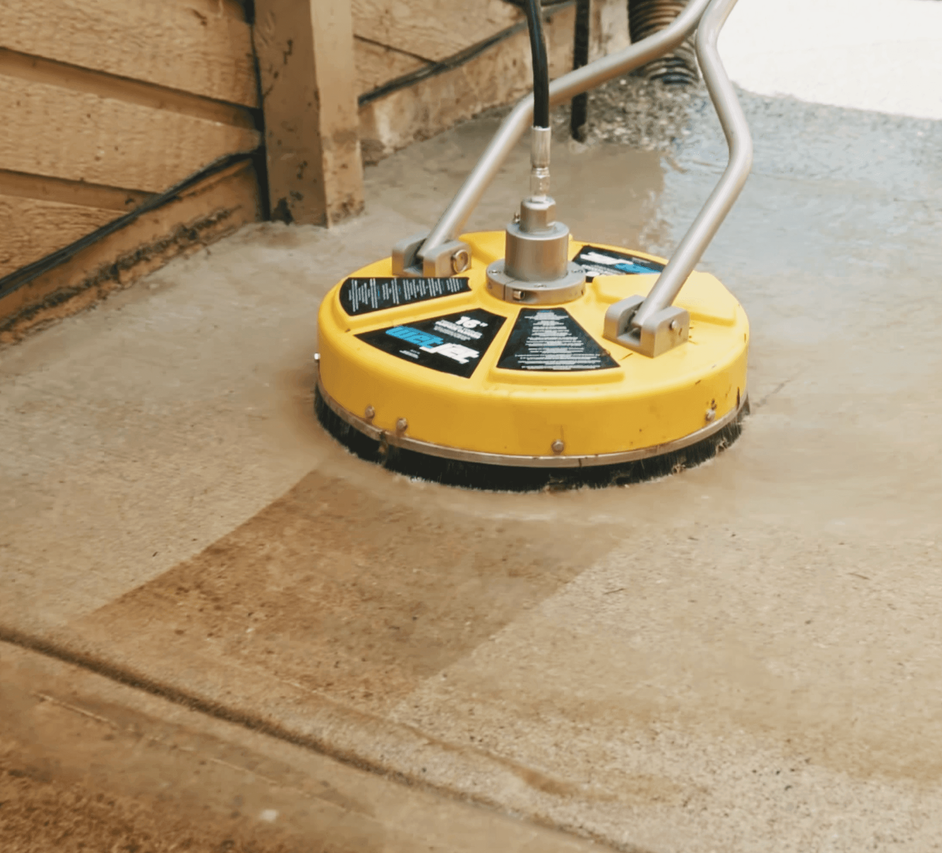 Pressure-washing, pressure wash, power wash